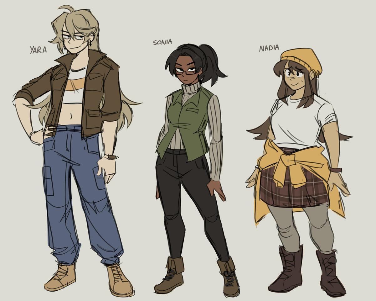 The 2nd iteration of the main cast