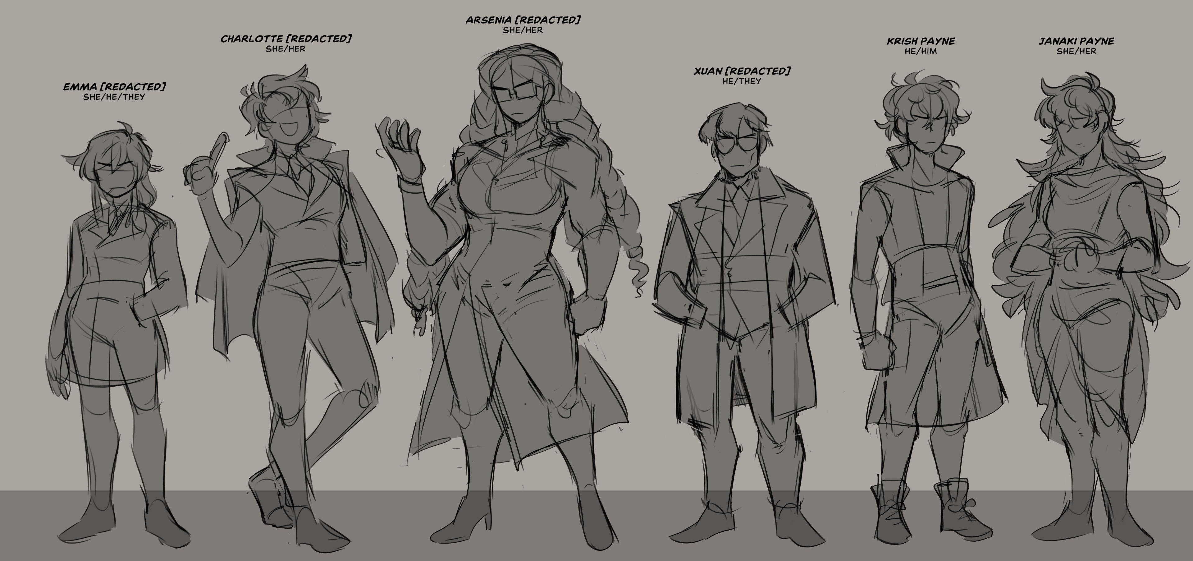 Villains Lineup