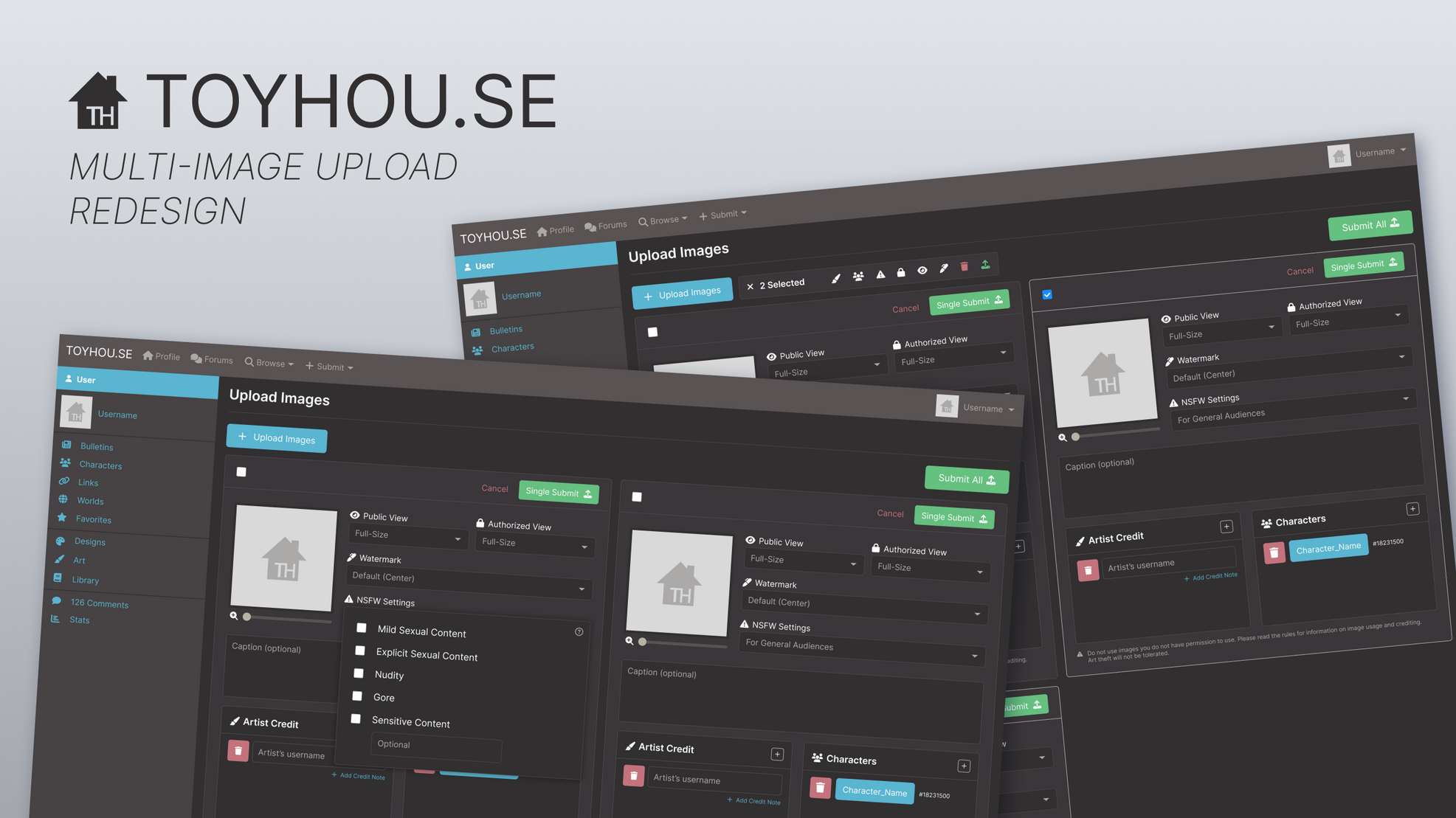 Toyhouse Multi-Image Upload